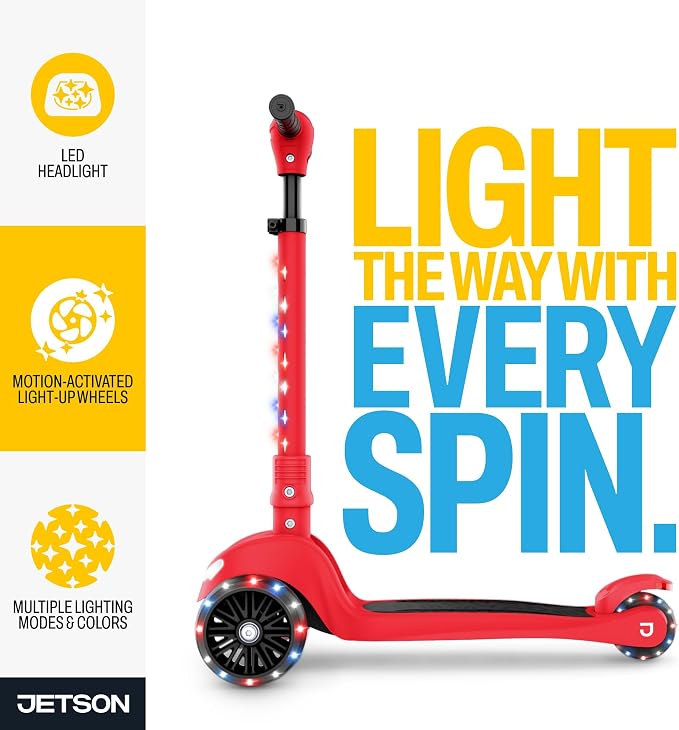 Jetson Scooters - Jupiter Mini Kick Scooter, Foldable, Lightweight, Portable