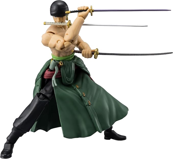 ANIME HEROES - One Piece - Roronoa Zoro Three Sword Style Action Figure