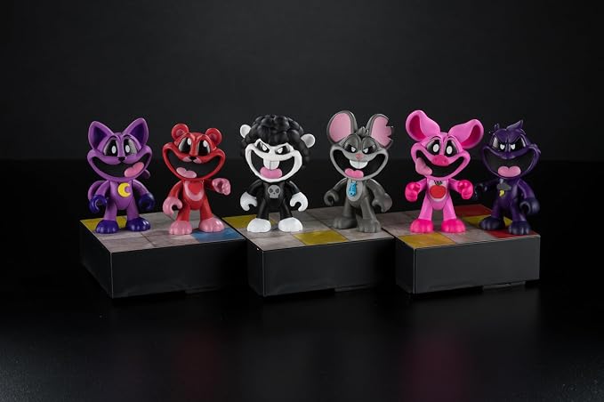 McFarlane Toys- Poppy Playtime 2.5in Critter Mini Figure Blind Box (Series 1) 3 Pack