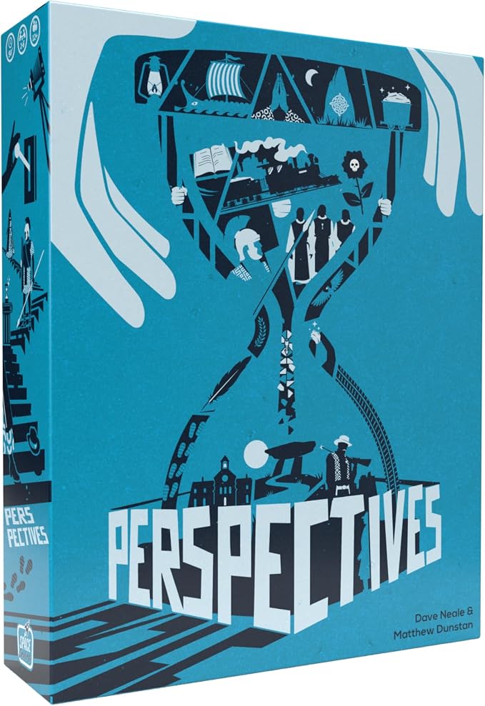 Perspectives (Blue Box) - Mystery Game, Cooperative Storytelling Game, Collaborative Detective Game for Kids & Adults, Ages 12+, 2-6 Players, 90 Minute Playtime, Made by Space Cowboys