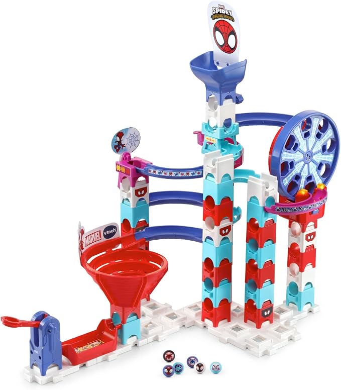 VTech Spidey and His Amazing Friends Marble Rush Go-Spidey-Go! Set