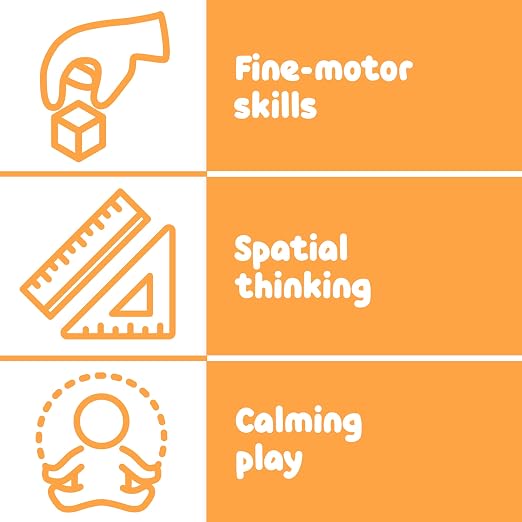 SPARK & WOW Calm Down Threading Boards | Plumly | Set of 2 | Sensory Activity Board | Autism Toys for Play Therapy | ADHD Toys for Sensory Play