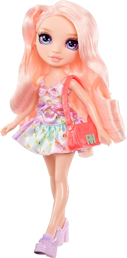 Rainbow High My Fashion Style Bella, Pink 11" Fashion Doll with Statement Outfit, Stylish Handbag, Great Toy Gift for Girls Kids Ages 4-12 Years