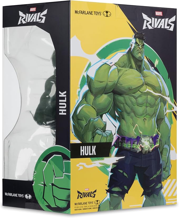 McFarlane Toys- Marvel Rivals The Hulk 1:6th Scale Collectible (Green or Gray Variant)