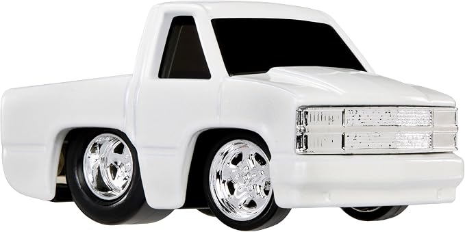 CarTuned Rig$ Car Carrier with 2 GM Cars, 87 Chevy C10 & 90 Chevy 454 SS