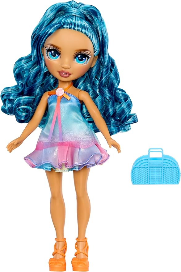 Rainbow High My Fashion Style Skyler, Blue 11" Fashion Doll with Statement Outfit, Stylish Handbag, Great Toy Gift for Girls Kids Ages 4-12 Years