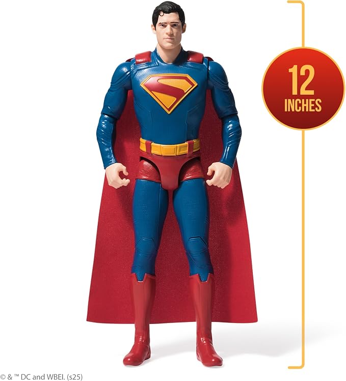 DC Comics, Superman, Green Lantern, Hawkgirl, and Mr. Terrific 4-Pack, 12-Inch Action Figure Set, Superhero Toys for Kids Ages 4 and Up