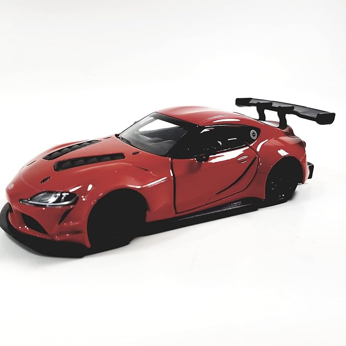 KiNSMART - Toyota GR Supra Concept Racing Edition 1:36 Scale 5" Die Cast Metal Super Sports Toy Car (Red)