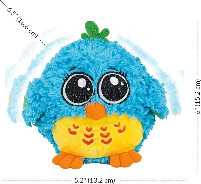 KiddoLab Baby Toys 6-12 Months & Up - 'Mr. Blue' Dancing & Singing Bird - Sound & Touch Activated Musical Toy for Boys & Girls - Ideal Gift for Infants, Babies & Toddlers