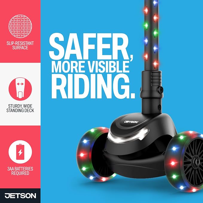 Jetson Scooters - Jupiter Mini Kick Scooter, Foldable, Lightweight, Portable