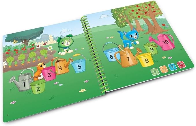 LeapFrog LeapStart Preschool Activity Book: Scout & Friends Math and Problem Solving