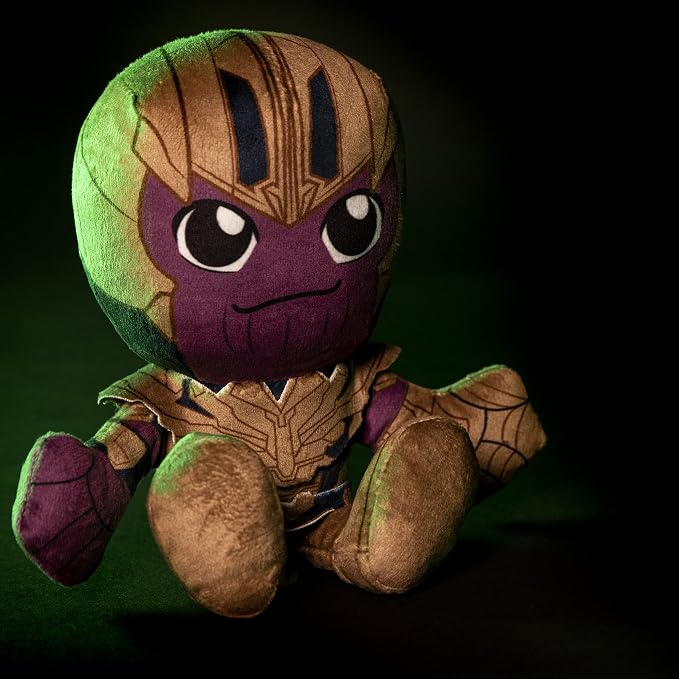 Bleacher Creatures Marvel Thanos 8" Kuricha Sitting Plush- Soft Chibi Inspired Toy