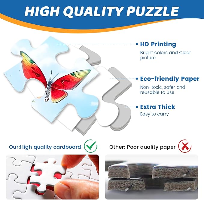 300 Pieces Puzzles for Adults | Lake House Jigsaw Puzzles | Large 300 Piece Puzzle for Children Adults Seniors | Sturdy,Safe | Engaging & Educational Toys Great Gift for Boys Girls 20.5 x 15 in