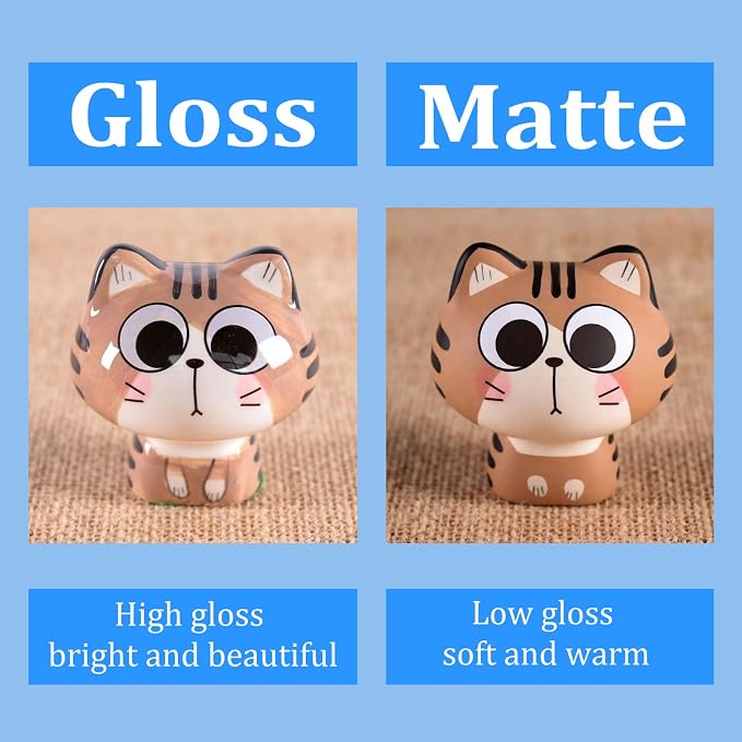Air Dry Clay Varnish, 200ml Gloss Polymer Clay Glaze, Prevent Clay Cracking, Scratch Resistant, Waterproof, for Pottery, Crafts, Oil Paintings, Clay Sealant with Brush & Measuring Cup