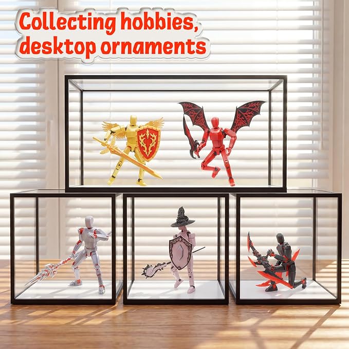 T13 Action Figure Set Assembled-3D Printed Multi-Jointed Movable Dummy 13，Titan 13 Action Figure, Birthday Gifts for Boys, Girls Desktop Decorations
