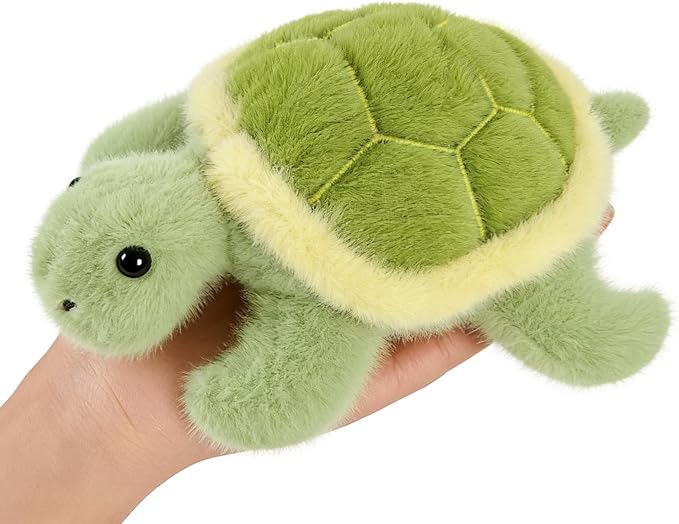 PEACH CAT Sea Turtle Stuffed Animal Cute Plushies Small Plush Toys Birthday Gifts for Girls Boys Kids