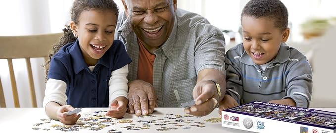 YouTheFan NCAA Game Day in The Dog House - 1000pc Puzzle