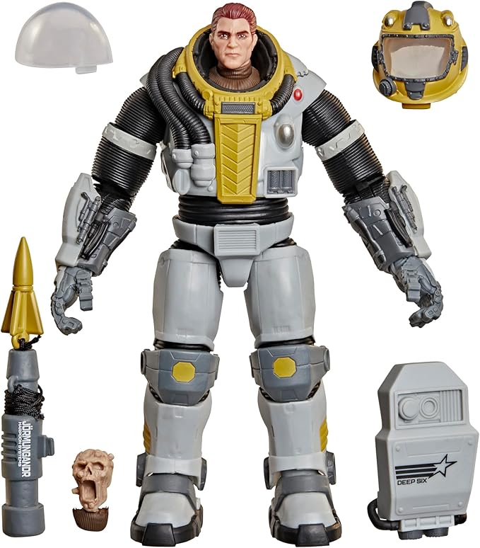 G.I. Joe Classified Series #206, Malcom Deep Six Willoughby, Collectible Deluxe 6 Inch Action Figure Set with 6 Accessories