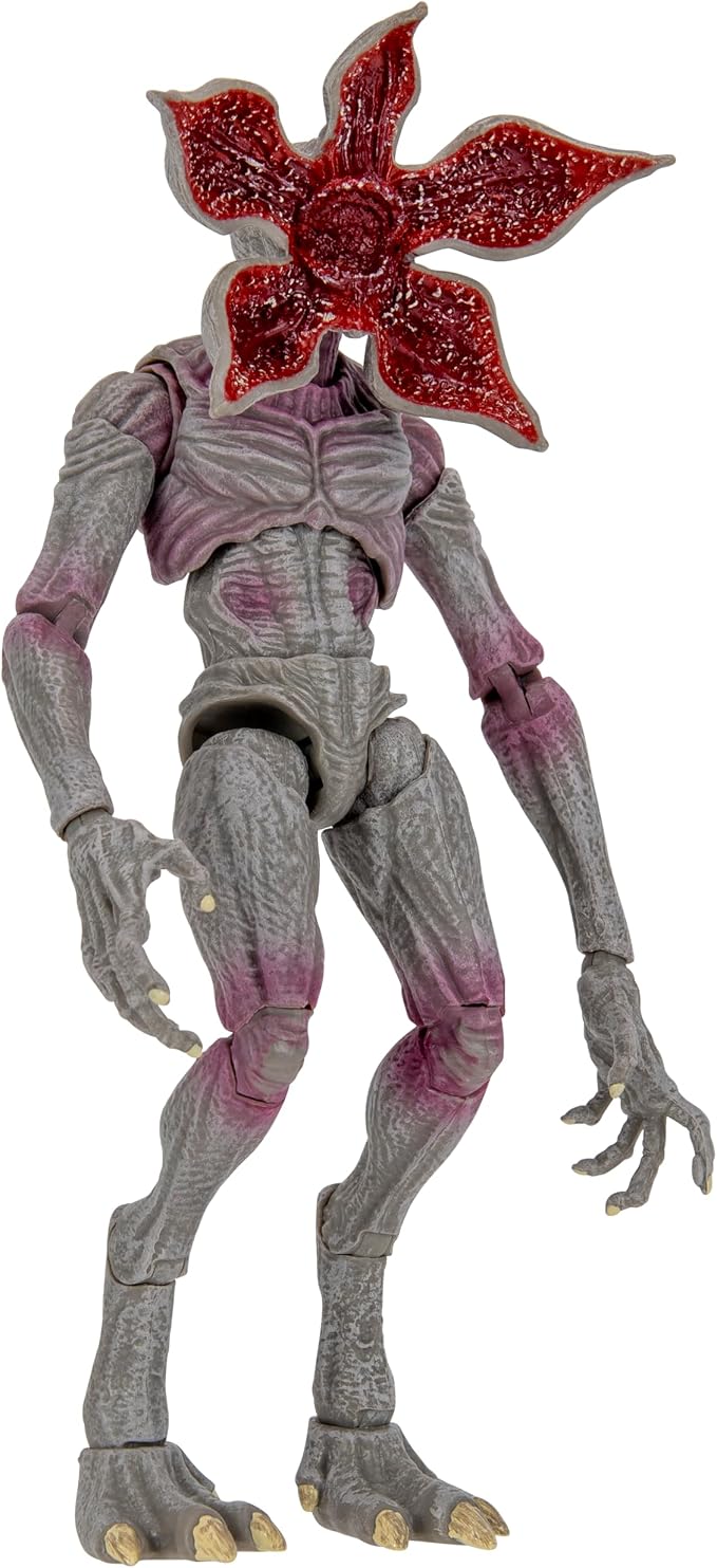 Stranger Things Demogorgon Upside Down Collector Figure - 6-Inch Highly Detailed Figure with Alternate Head and Environmental Display Base