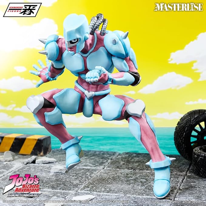 Ichibansho Figure - JoJo's Bizarre Adventure: Diamond is Unbreakable - Shining Diamond (-Stand Rush!-) Masterlise Collectible Statue