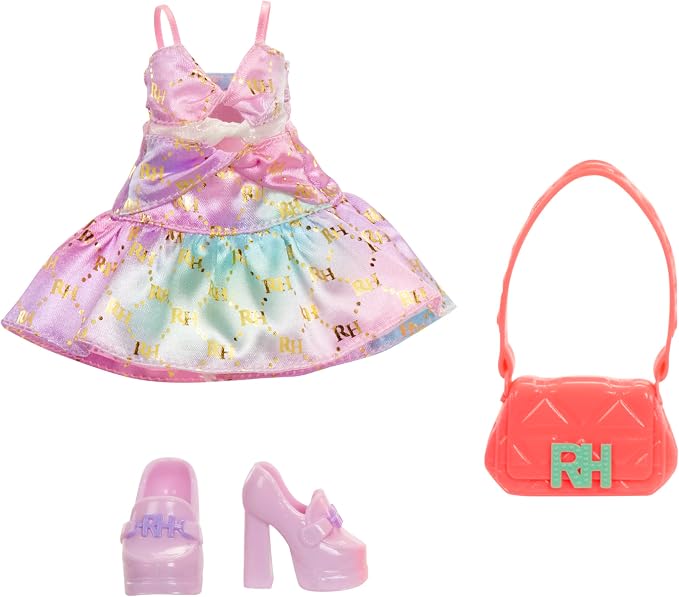 Rainbow High My Fashion Style Bella, Pink 11" Fashion Doll with Statement Outfit, Stylish Handbag, Great Toy Gift for Girls Kids Ages 4-12 Years