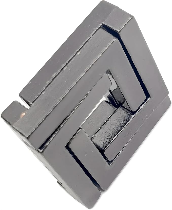 MAGIKON Traditional Brain Teaser, Classical Puzzle Magic Toy (Square Lock)