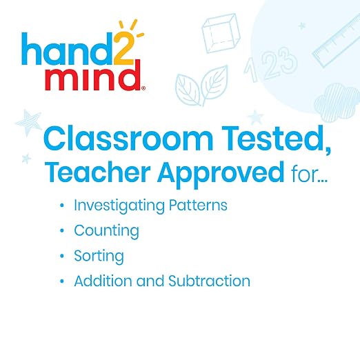 hand2mind Foam Two-Color Counters, Red and Yellow, Manipulatives, Chips, Math Bingo, 200 Count