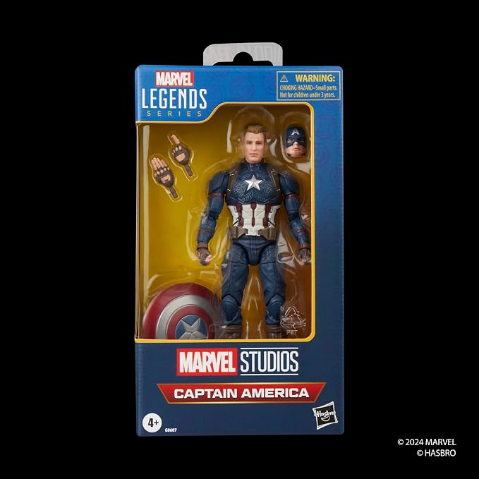Marvel Legends Series Captain America, Avengers: Endgame Collectible 6 Inch Action Figure