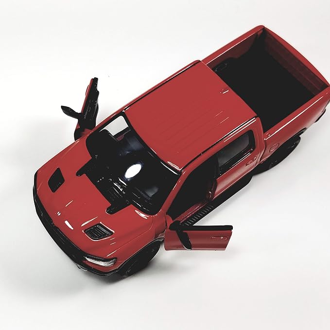 KiNSMART - 2019 Dodge Ram 1500 Pickup 1:46 O Scale 5" Die Cast Metal Model Toy Truck (Red)