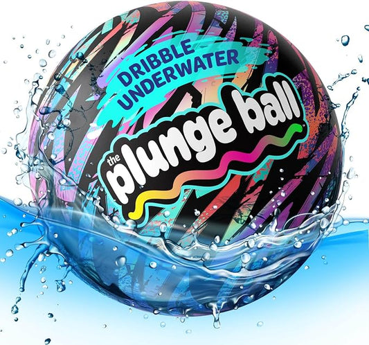 HydroSport Plunge Ball - Pool Toys - Swimming Pool Games for Kids, Adults and Family - Water Balls - Water Toys for Kids Ages 8-12 - Teens, Boys Fun Stuff - Swim Balls Sports Accessories (9 Inch)