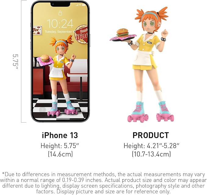 POP MART Peach Riot Rush Hour Series Figures Blind Box Figures, Random Design Action Figures Collectible Toys Home Decorations, Holiday Birthday Gifts for Girls and Boys, Single Box