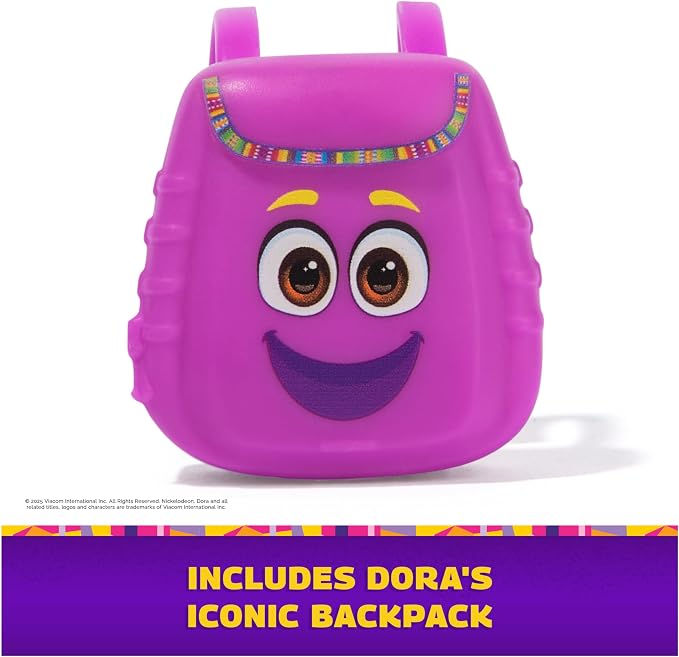 Dora, Best Friends Dora & Boots Set, 6-inch Doll with Clothes, Backpack & Boots Toy Figure, Kids Toys for Girls & Boys Ages 3 and Up