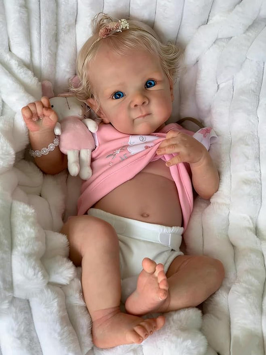 Zero Pam Reborn Baby Dolls Full Body Vinyl 18 in Realistic Baby Doll Real Baby Doll that Look Real Life Reborn Dolls with Accessories