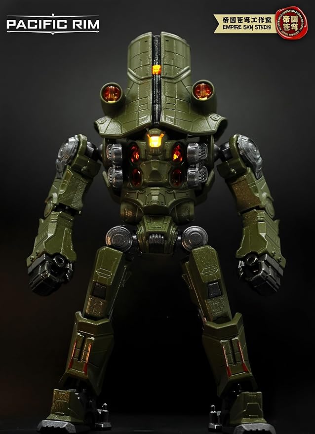 Pipigirl x Empire Sky Studio 1/12 Pacific Rim Mech Action Figure, Boxed Unique Figure Idea, 5 in Assembly Collectible Mecha Action Figures Kits