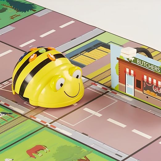 See & Say Bee Bot Coding Robots for Kids – Programmable Robot & Directional Control for Beginners – BeeBots Screen-Free STEM Learning Toy for Preschool, Kindergarten, Classroom & Homeschool