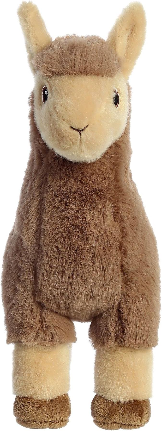 Aurora® Responsibly Made Eco Nation™ Tan Llama Stuffed Animal - Ideal for Playtime Adventures - Perfect for Birthdays or Just Because - Brown 9.5 Inches