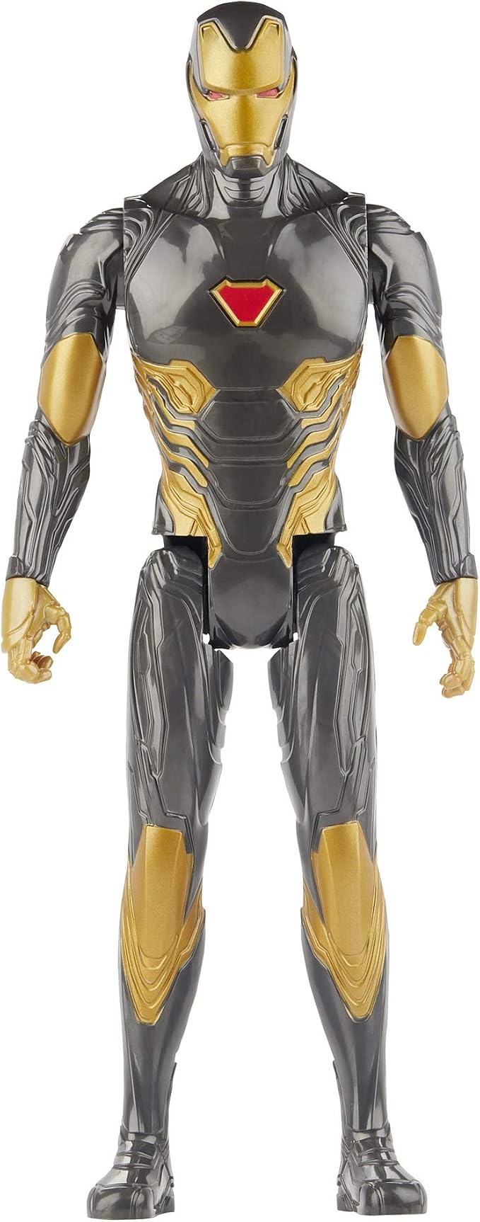 Marvel Avengers Titan Hero Series Blast Gear Iron Man Action Figure, 12-Inch Toy, Inspired by The Marvel Universe, for Kids Ages 4 and Up