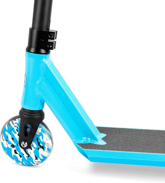 Limit LMT68 Mini Pro Stunt Kick Scooter – Short and Small Freestyle Trick Scooters for Kids Ages 5 Years and Up-Professional Complete BMX Scooter Perfect for Beginners Children Boys and Girls Gifts