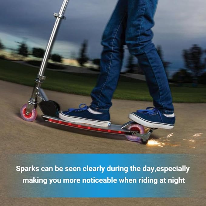 EOPOAYI Spark Cartridge Compatible with Razor Flash Rider 360 Trike, Spark Pad Replacement for eSpark Electric Scooter Spark 1.0 2.0 Kick Scooter DLX Kids Ride Bar Attachment Brake Parts 1-2 Pack