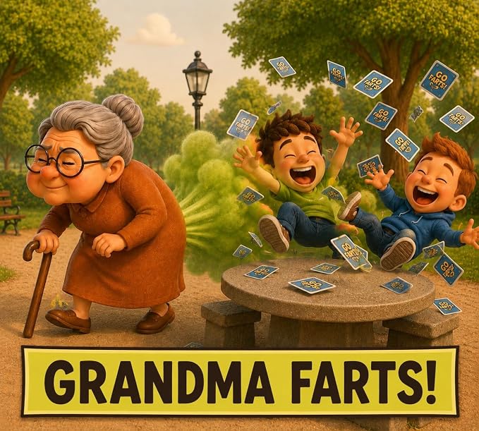 Card Game – The Hilarious Family Card Game that Will Make You Laugh Out Loud | Funny Party Card Game for Kids & Adults | 2–6 Players | Indoor Summer Activities | Ages 4+ (Amazon Exclusive)