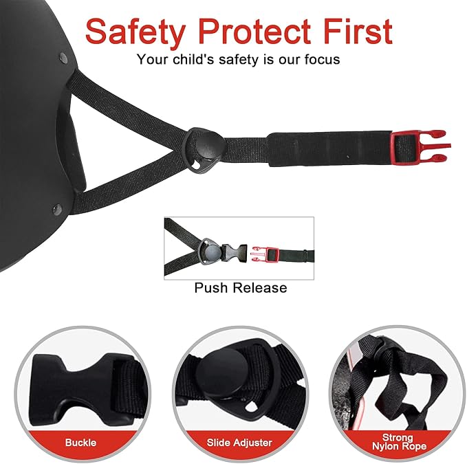 Kids Bike Helmet Ventilation & Adjustable Toddler Helmet for Ages 2-14 Kids Boys Girls Multi-Sport Helmet for Skateboard Roller Skateing Bicycle Scooter blance Bike