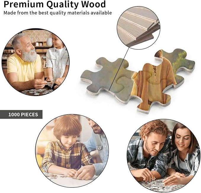 Jesus Holding My Hand Christ 1000 Piece Jigsaw Puzzle Jigsaw Puzzles for Adults Children The Young Jigsaw Puzzles for Adult Puzzle Game 1000 Piece Toys Gift