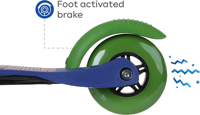 Kick Scooter for Kids, 3 Wheel Self Balancing, Light Up LED Wheels