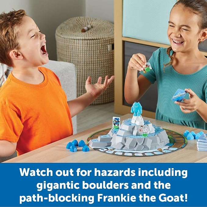 Learning Resources Summit Sums - Math Manipulatives, Montessori Board Games, Addition and Subtraction, Counting literacy Toys, STEM for Kids, Critical Thinking, Gits for Boys and Girls