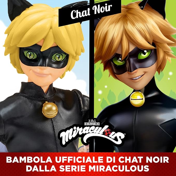 Miraculous P50002 Cat Noir Fashion Doll