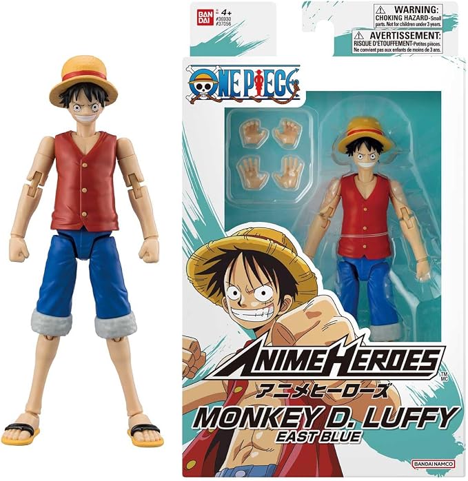 ANIME HEROES - One Piece - Monkey D. Luffy (East Blue) 6.5" Action Figure