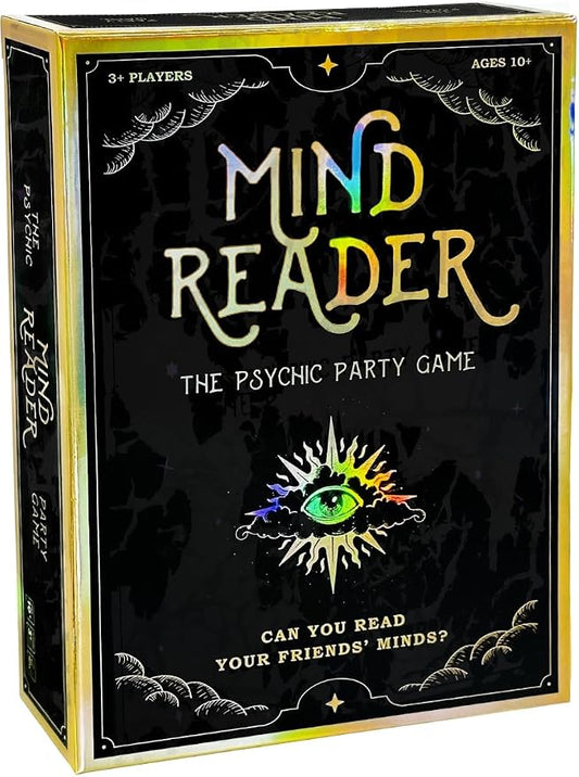 MIND READER – Can You Read Your Friends' Minds? The Fun Mind Reading Psychic Mind Meld Medium Party Christmas Gift for Kids, Adults, Friends & Families - Perfect for Halloween or Board Games Night