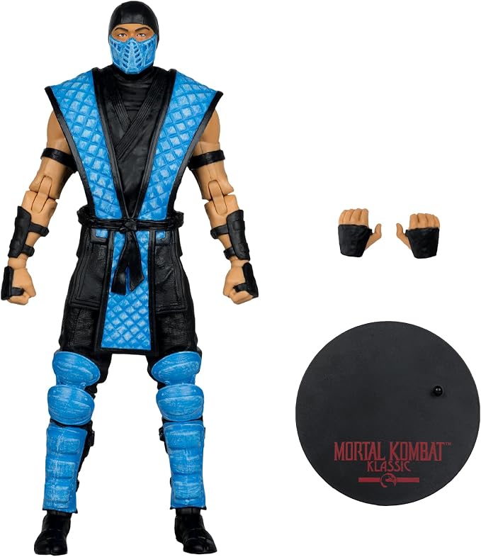 McFarlane Toys- Mortal Kombat Klassic Sub-Zero 7in Action Figure