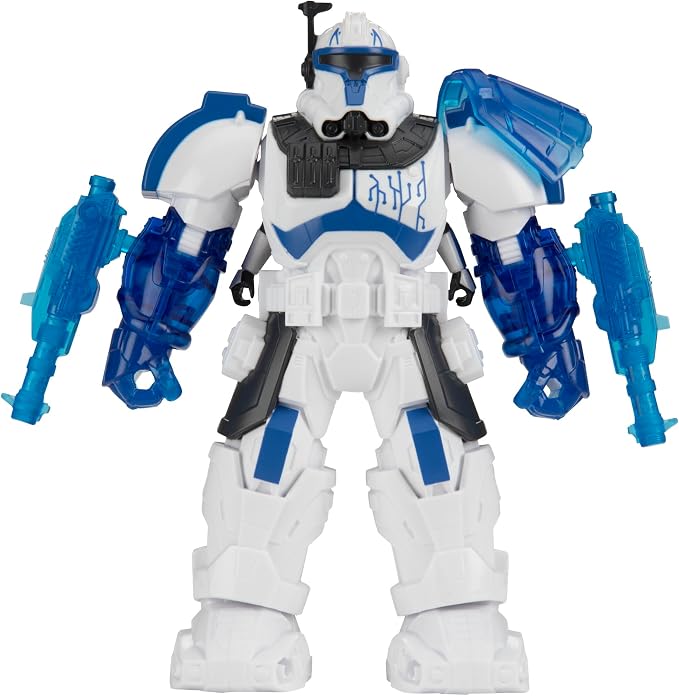 STAR WARS Epic World of Action Clone Captain Rex Mech Force Suit, 6.5-Inch Mech Suit & 4-Inch Action Figure, Toys for Boys & Girls Ages 4+ (Amazon Exclusive)