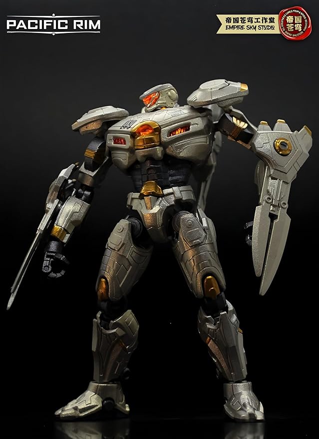 Pipigirl x Empire Sky Studio 1/12 Pacific Rim Mech Action Figure, Boxed Unique Figure Idea, 5 in Assembly Collectible Mecha Action Figures Kits